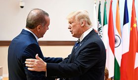 Erdoğan ve Trump görüştü
