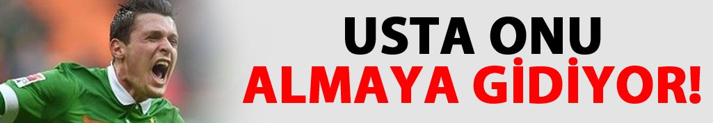 Usta, Junuzovic'e gidiyor