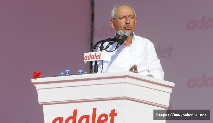 Kemal Kılıçdaroğlu'nun Adalet Yürüyüşü sona erdi