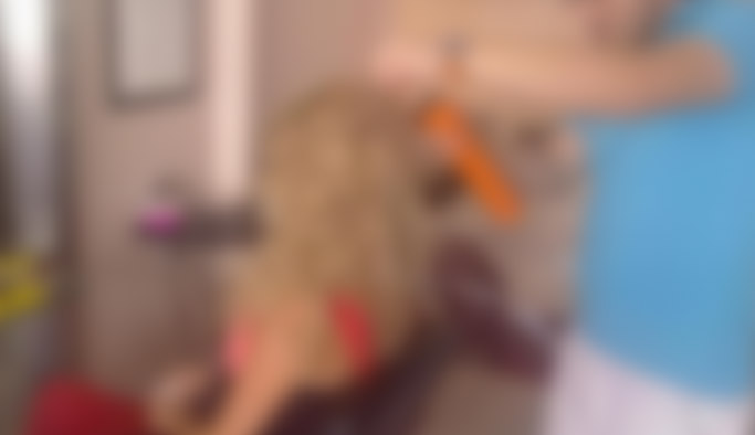 Trabzon'da ilginç olay! Kuaföre kafa attı