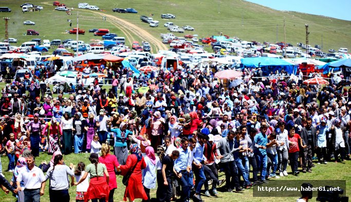 Buları Yaylası Taflan Şenliği 3 yıl aradan sonra yeniden yapıldı
