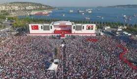 'Adalet Mitingi'nde kaç kişi vardı?