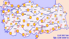 Trabzon'da hava nasıl olacak? 11.07.2017