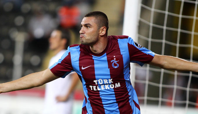 Trabzonspor taraftarından Burak Yılmaz harekatı!