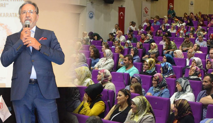 Mustafa Karataş Trabzon'da konuştu