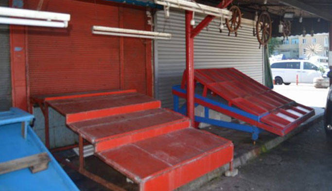 Trabzon'da balık tezgahları boş