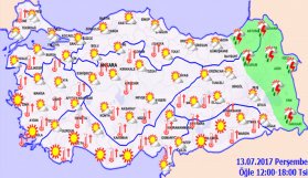 Trabzon'da hava nasıl olacak? 13.07.2017