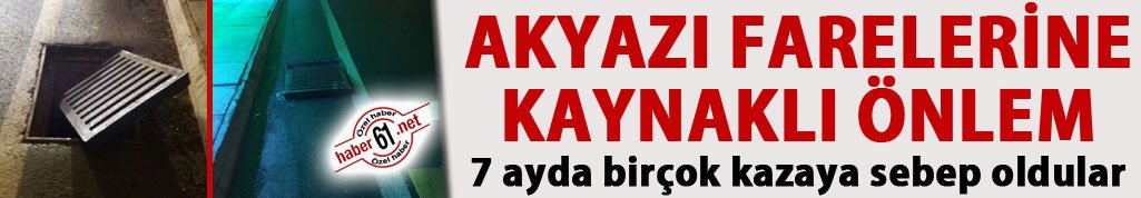Trabzon Akyazı Tüneli'nde mazgal farelerine önlem alınıyor