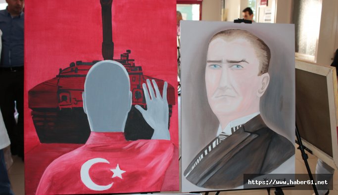 Sürmene'de 15 Temmuz sergisi