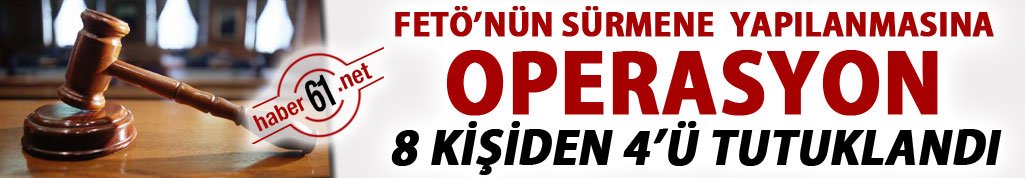 Trabzon'da Bylock kullanan 8 kişiden 4'ü tutuklandı