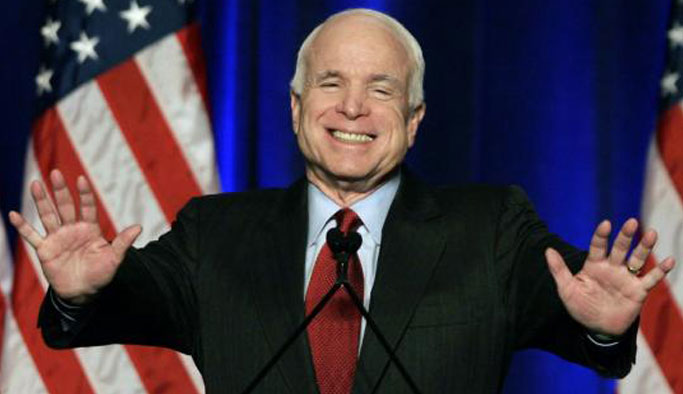 Senatör McCain'e beyin tümörü teşhisi