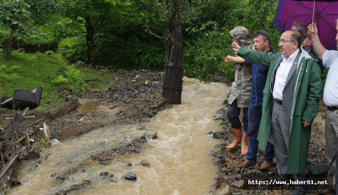 Trabzon'a Gümrükçüoğlu'ndan sağanak yağış uyarısı