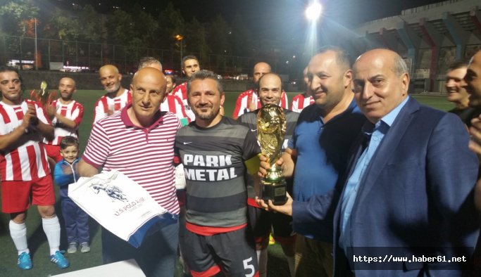 Trabzon'da Veteranlar Turnuvası sona erdi