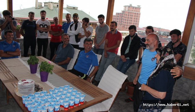 Olcay Saral'a geçmiş olsun ziyareti