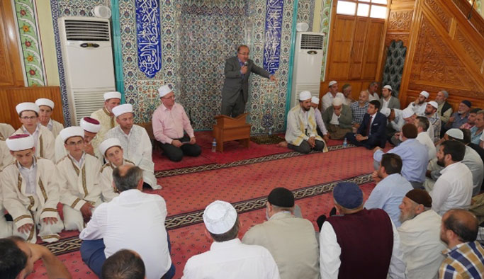 Arsin'de icazet töreni yapıldı