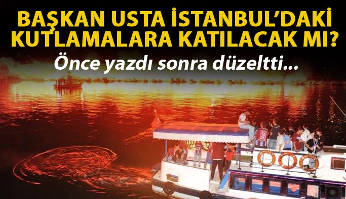 Kutlamalara Başkan da katılacak mı?