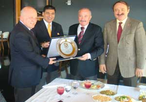 TS'den Vali Yüksel'e teşekkür