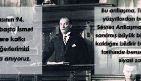 Trabzon Barosu'nda Lozan Barış Antlaşması mesajı