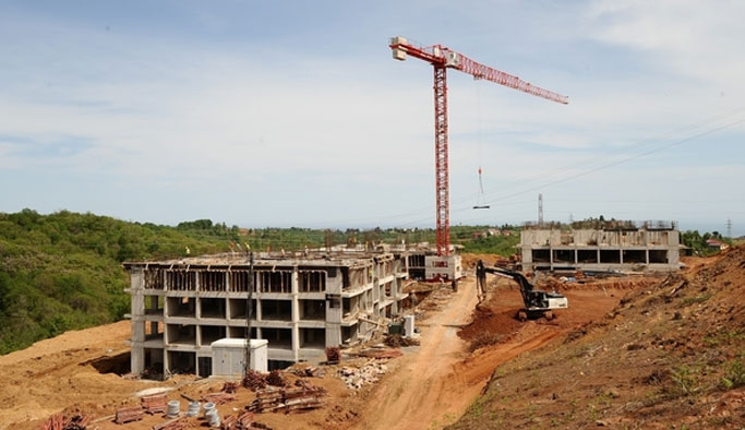 Trabzon'da yeni cezaevinde sona doğru