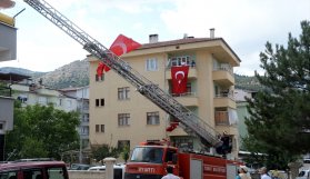 Şehit ateşi Tokat'a düştü