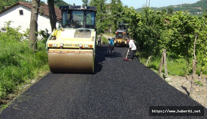 Büyükşehir asfaltta 110 bin tonu geçti