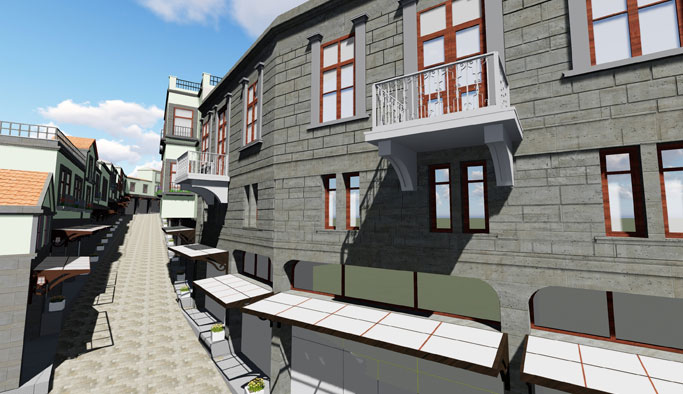 Kemeraltı projesine Bakanlıktan destek