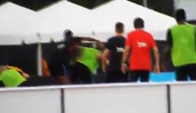 Barcelona idmanında olay çıktı