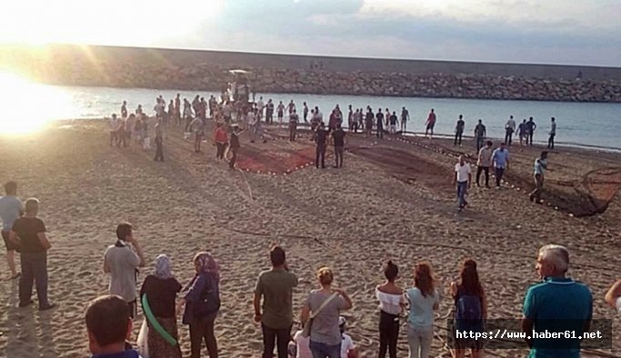 Denize giren genç kayboldu