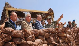 Bakan Soylu üs bölgesinde