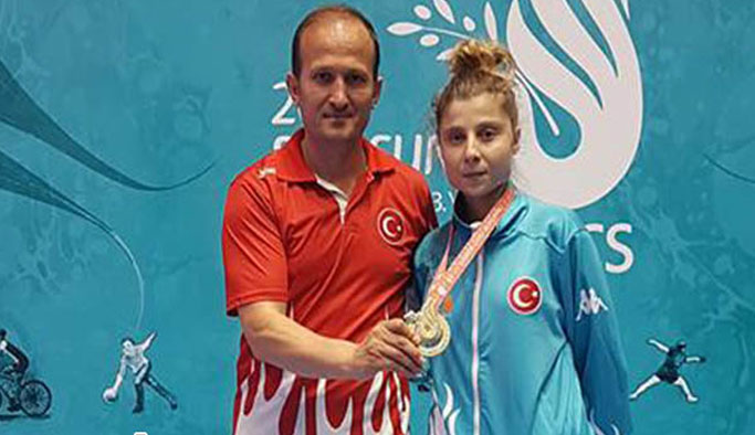 Erdoğan'dan Trabzonlu sporcuya kutlama