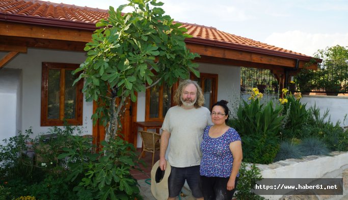 Samandan otel yaptılar