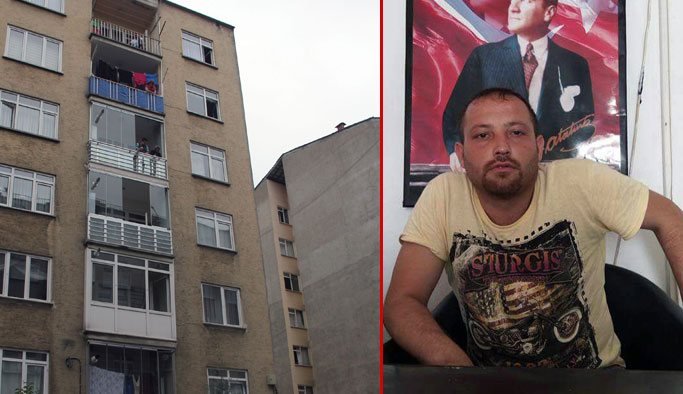 Genç adam 5. kattan kendini boşluğa bıraktı