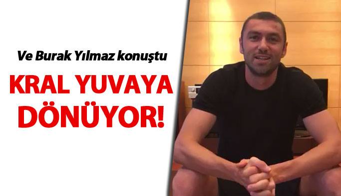 Burak Yılmaz'dan ilk açıklama