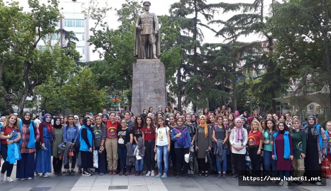 Trabzon'dan tek yürek olup ayrıldılar