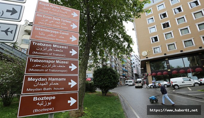 Trabzon turizminde yüzler gülüyor..  6 ayda rekor turist