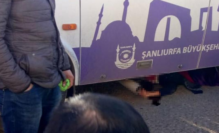 Şanlıurfa'da Yolun karşısına geçmek isterken...