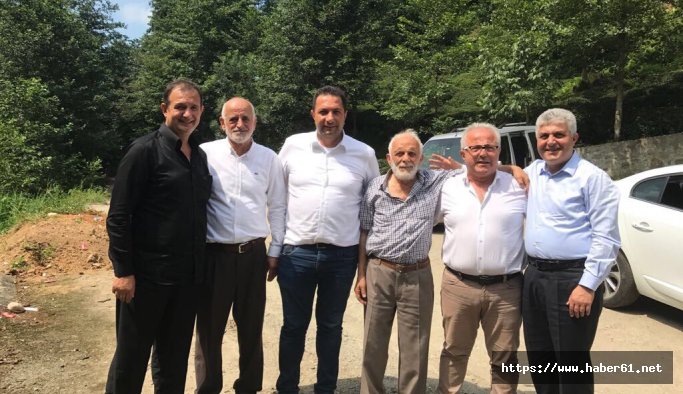 AK Partili Adnan Günnar ilçe ziyaretlerinde