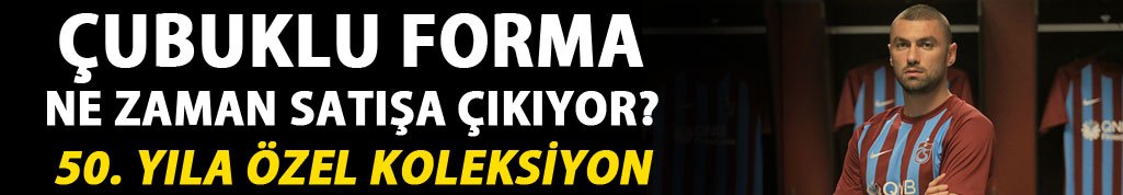 Trabzonspor'da Çubuklu forma satışa çıkıyor: Mehmet Yiğit Alp açıkladı