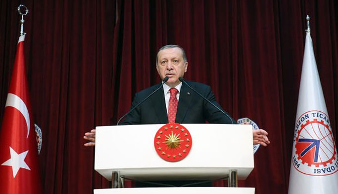 Cumhurbaşkanı Erdoğan TTSO'da: "Trabzon'dan büyüme performansını bekliyoruz"