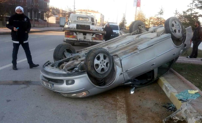 Konya'da kaza: 1 yaralı