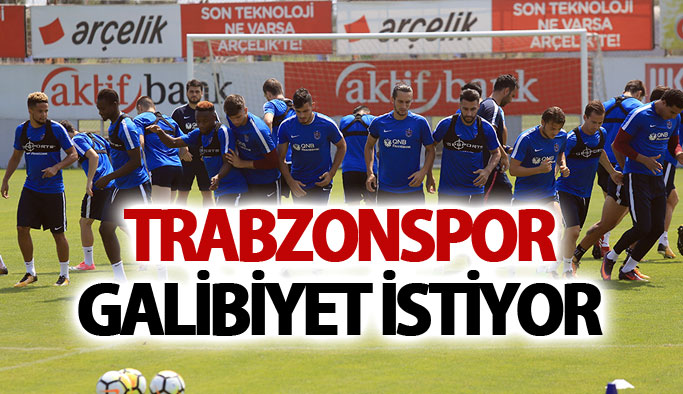 Trabzonspor galibiyet istiyor