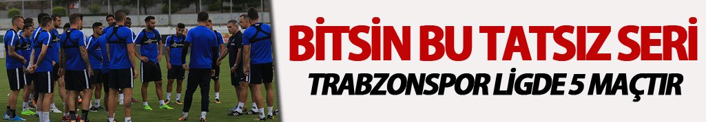 Trabzonspor evinde 5 maçtır kazanamıyor