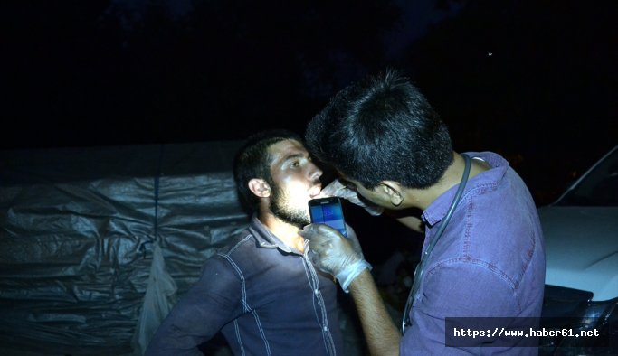 Mevsimlik işçilere sağlık taraması yapılıyor