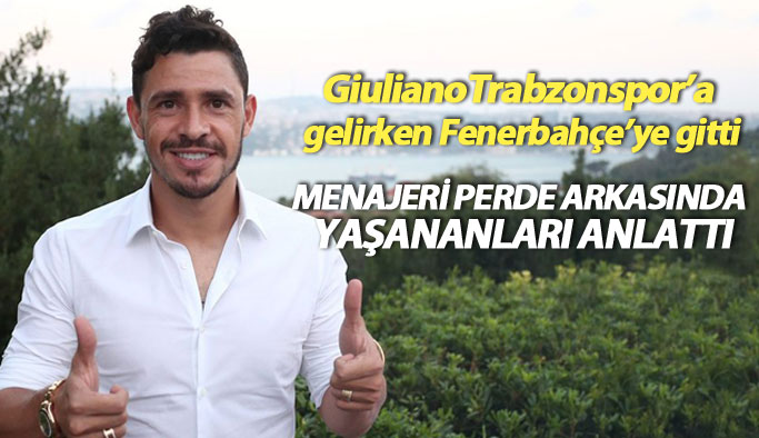 Giuliano'nun Türkiye'deki menajerinden çarpıcı açıklamalar