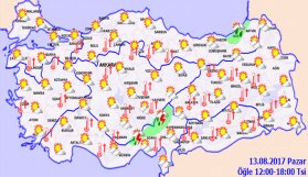Trabzon'da hava nasıl olacak? 13.08.2017