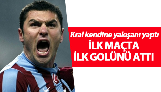 Burak Yılmaz ilk golünü attı