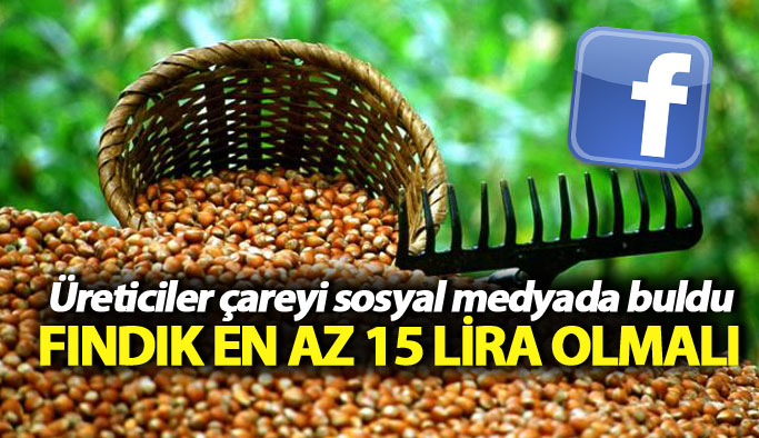 Fındık için sosyal medyada kampanya başlattılar