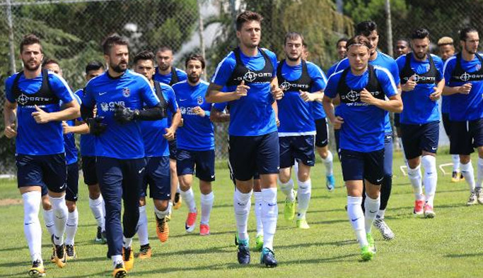 Trabzonspor'da Kucka idmana çıkamadı