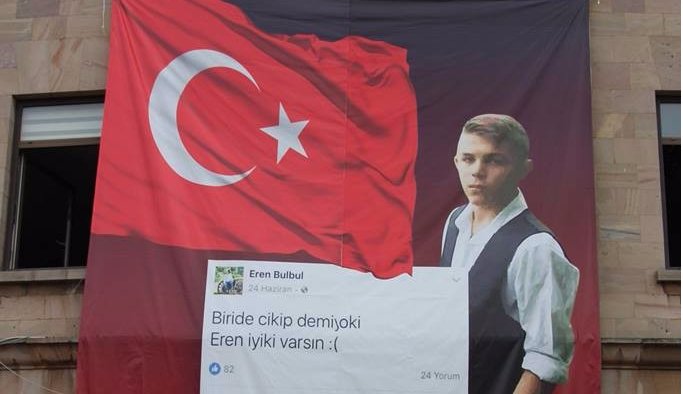 Şehit Eren Bülbül Giresun'un her yerinde