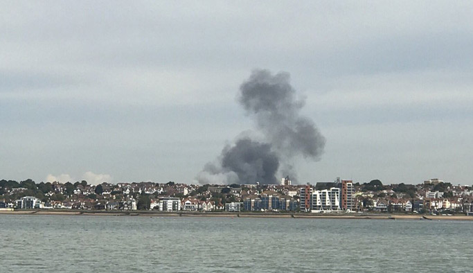 Havaalanı yakınlarında patlama